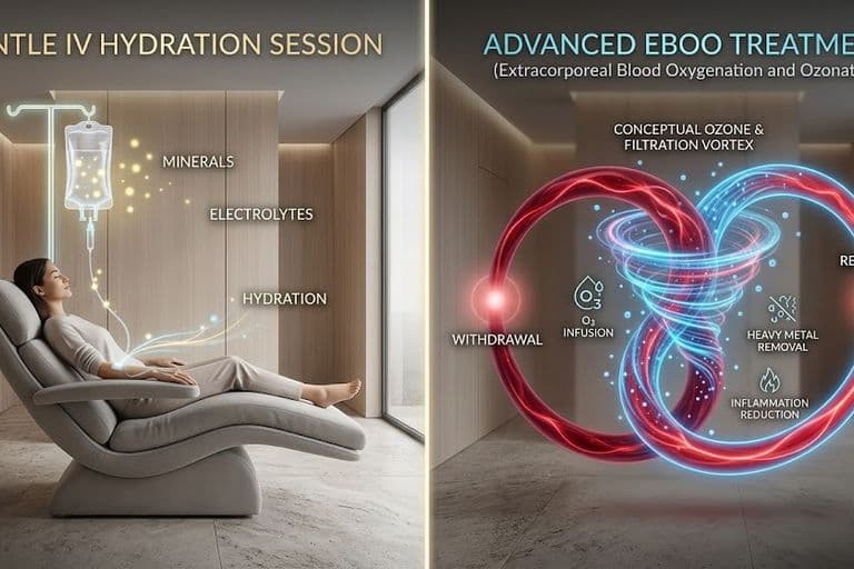 IV Therapy vs EBOO: Which Is Right for Energy, Immunity, or Detox?