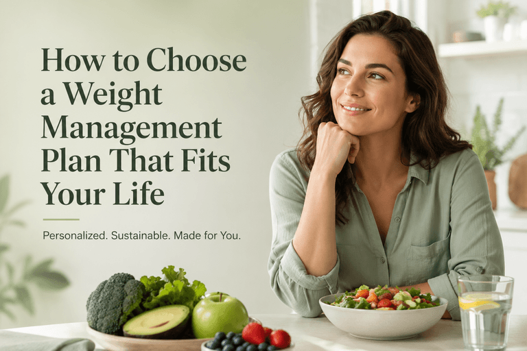 How to Choose a Weight Management Plan That Fits Your Life in San Joe